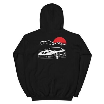 Trans Am Mountain Sunrise Hoodie