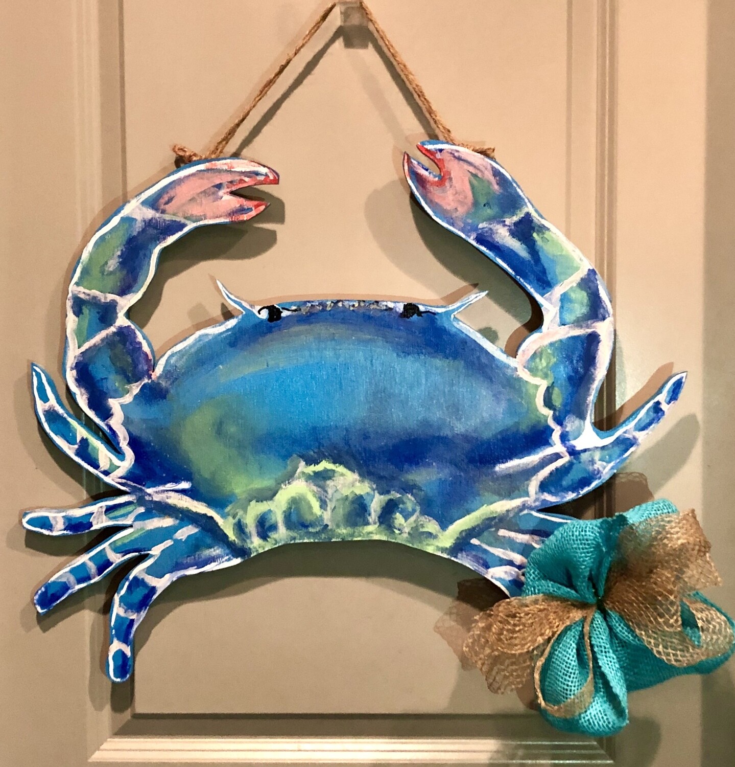 Blue Crab Door Hanger