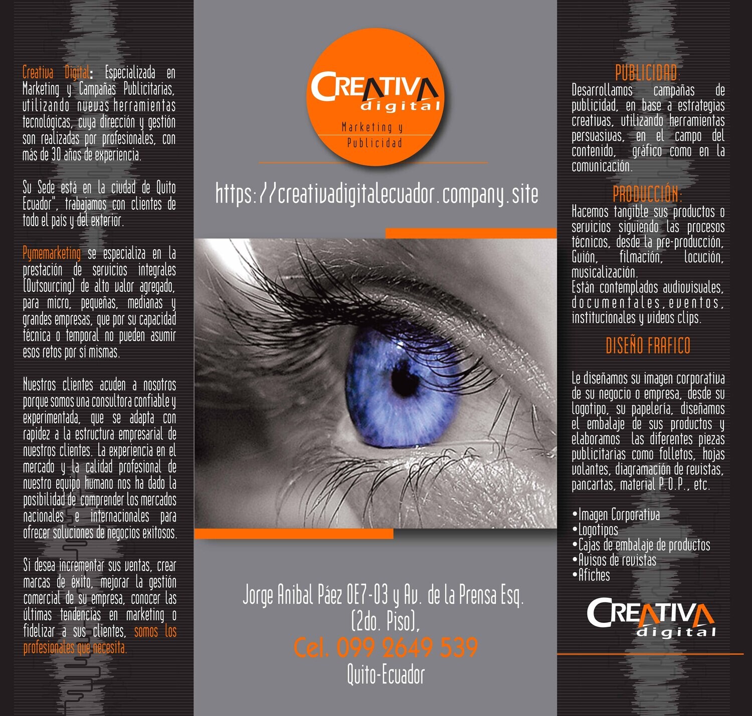 CREATIVA DIGITAL ECUADOR &quot;SERVICIOS&quot;
