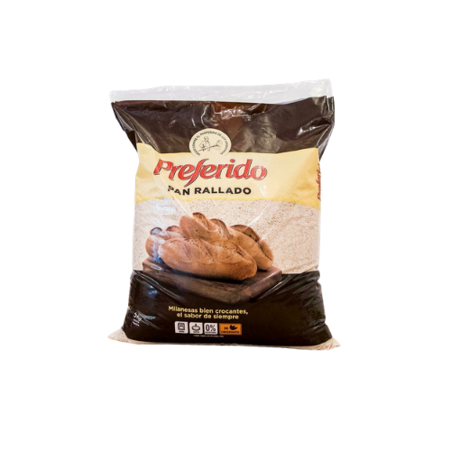 PAN RALLADO, PREFERIDO, 1 KG