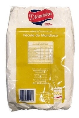 FECULA DE MANDIOCA, DICOMERE, 450 gr