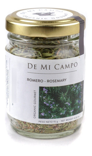 ROMERO ROSEMARY ORGÁNICO, DE MI CAMPO, 15 GR