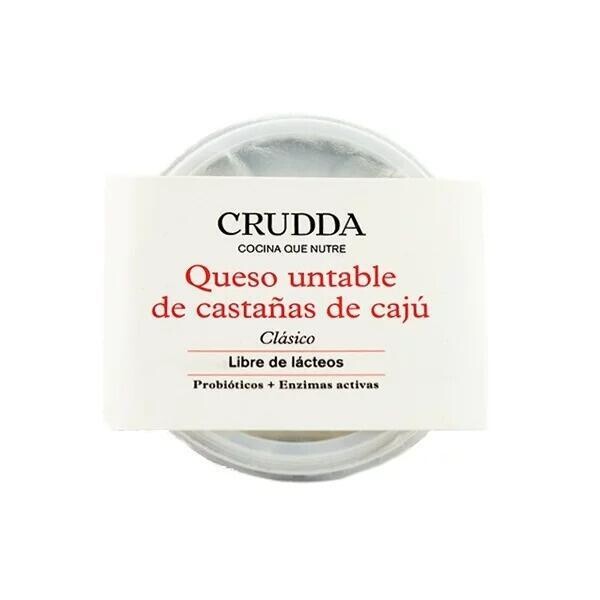 QUESO UNTABLE DE CASTAÑAS DE CAJU, CRUDDA, 150 gr