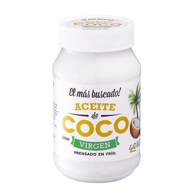 ACEITE DE COCO, GOD BLESS YOU, 500 ML