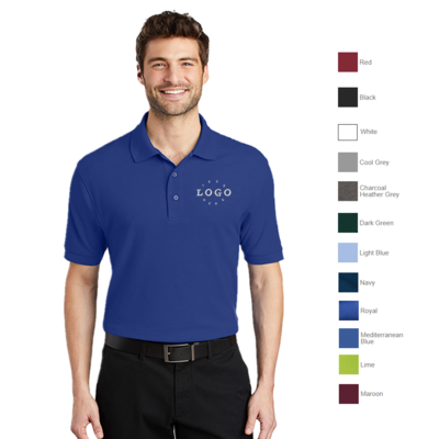 Port Authority® Custom Silk Touch™ Men&#39;s Polo Shirts