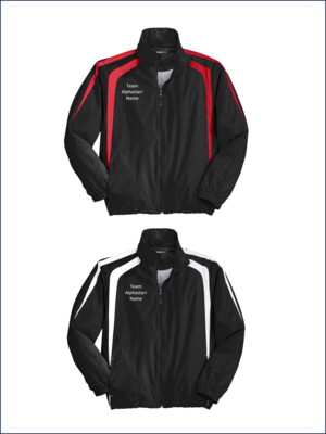 Alphastarr Wind Track Suit, Sport-Tek® Colorblock Raglan Jacket Men&#39;s/UNISEX JST60 PST74