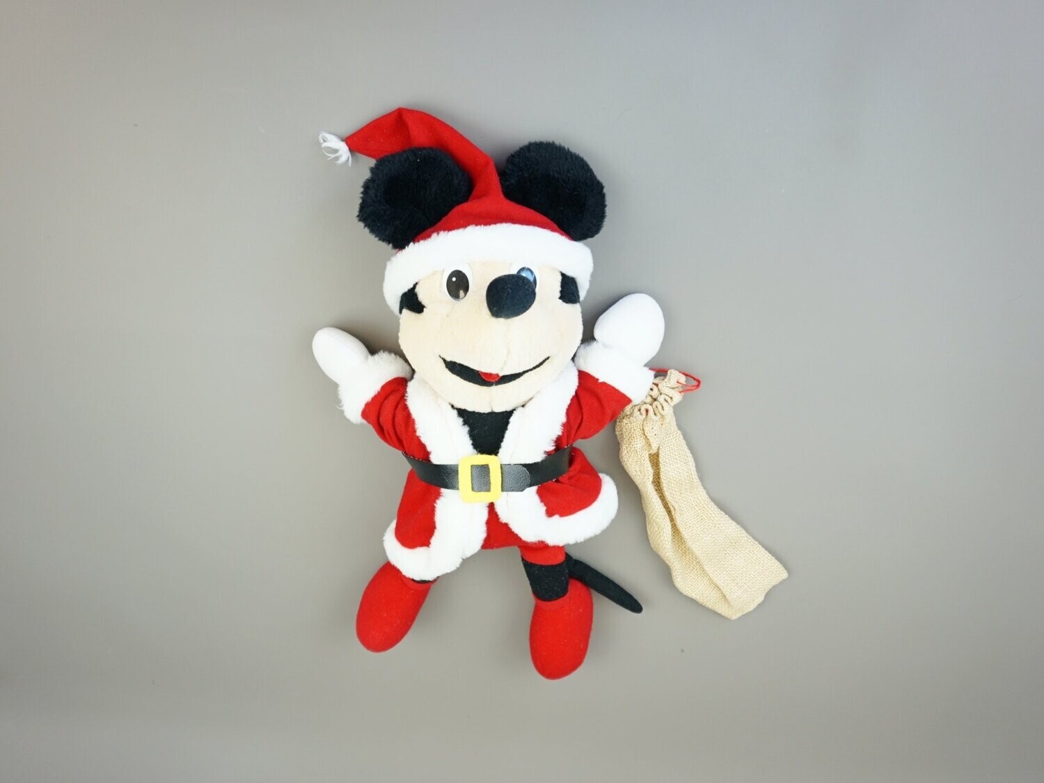 Kuscheltier Weihnachts Micky Maus, vintage