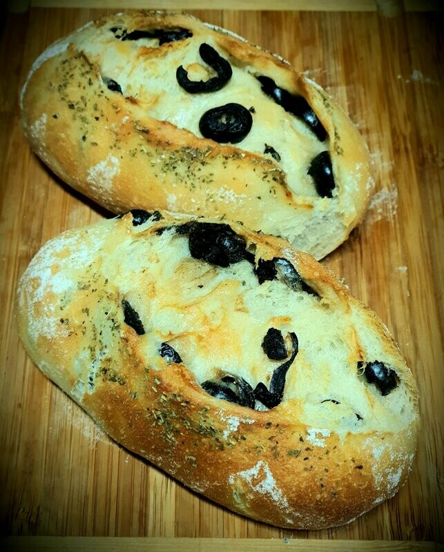 Pão de Azeitonas