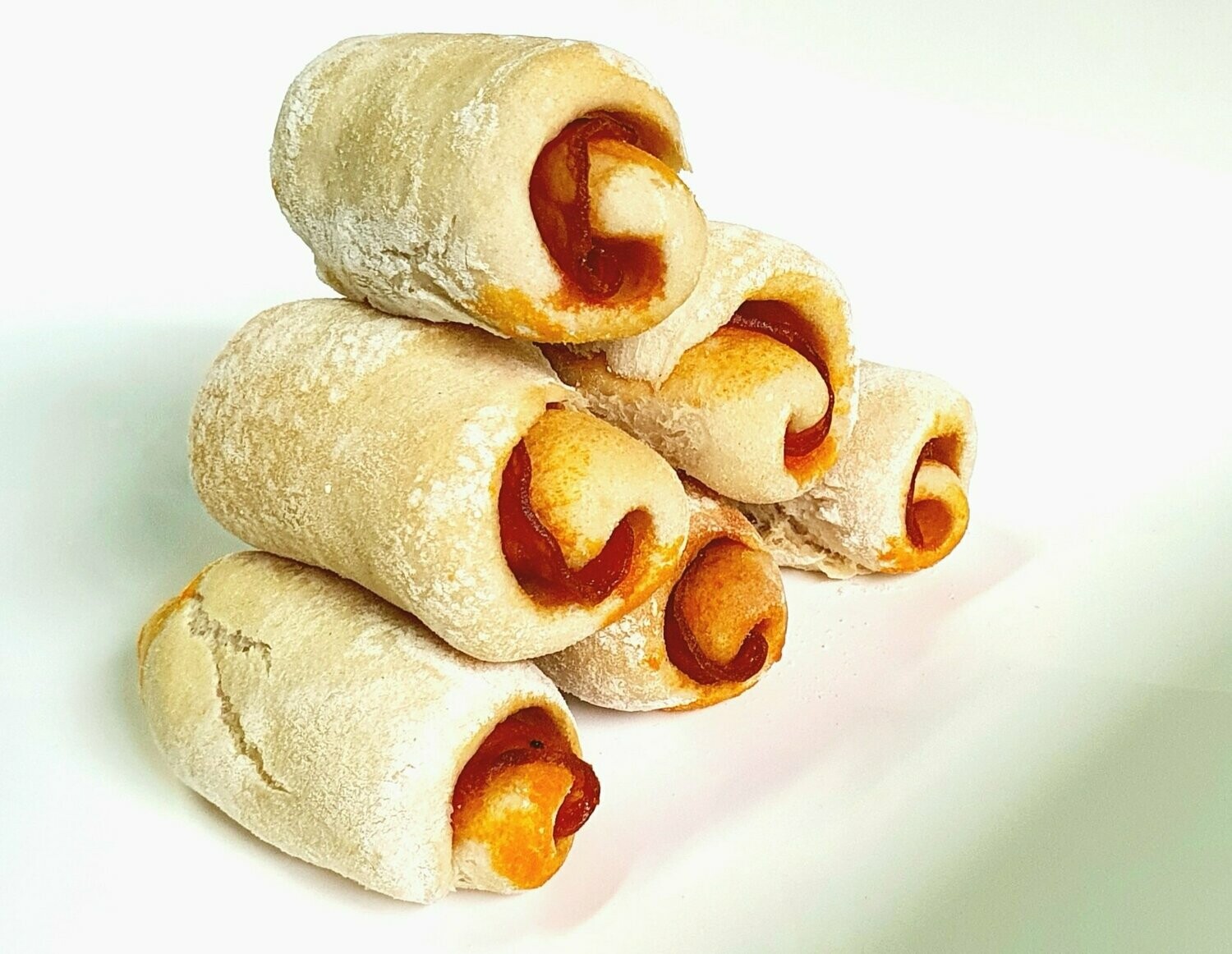 6 Pãezinhos com Chouriço Mini