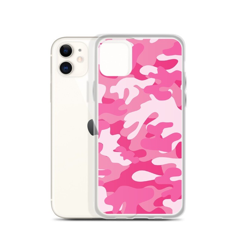 Pink Camouflage iPhone Case