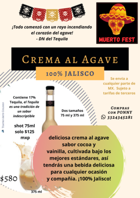 Crema al Agave 375 ml