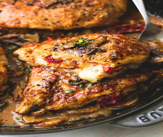 Stuffed Chicken Marsala Stuffed Chicken Marsala