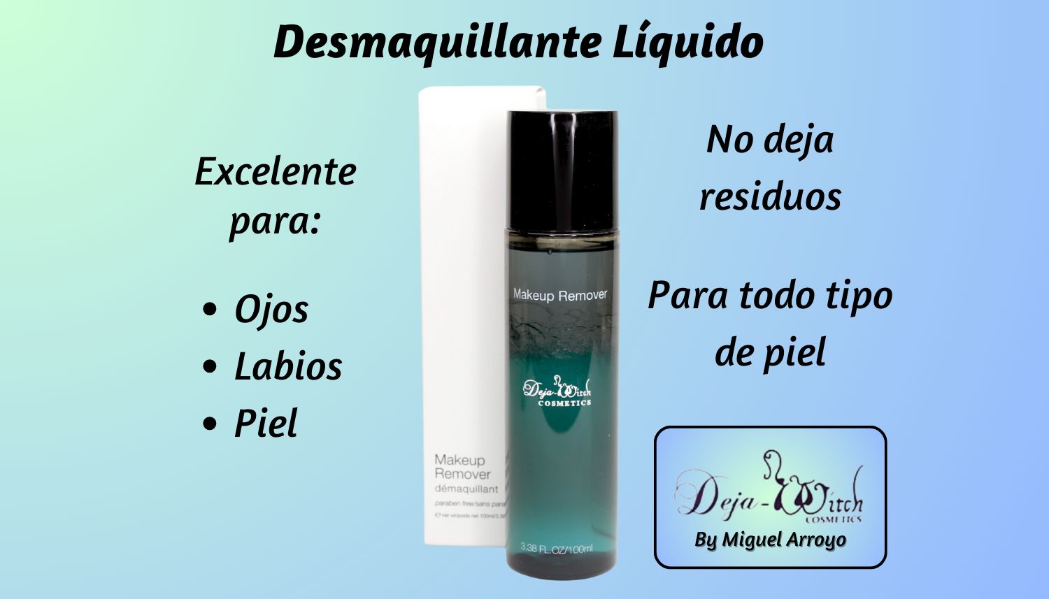 Desmaquillante Liquido - Make-Up Remover