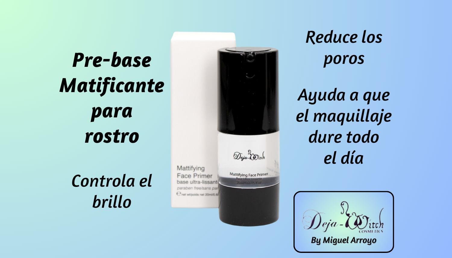 Pre-base Matificante para el Rostro - Mattifying Face Primer
