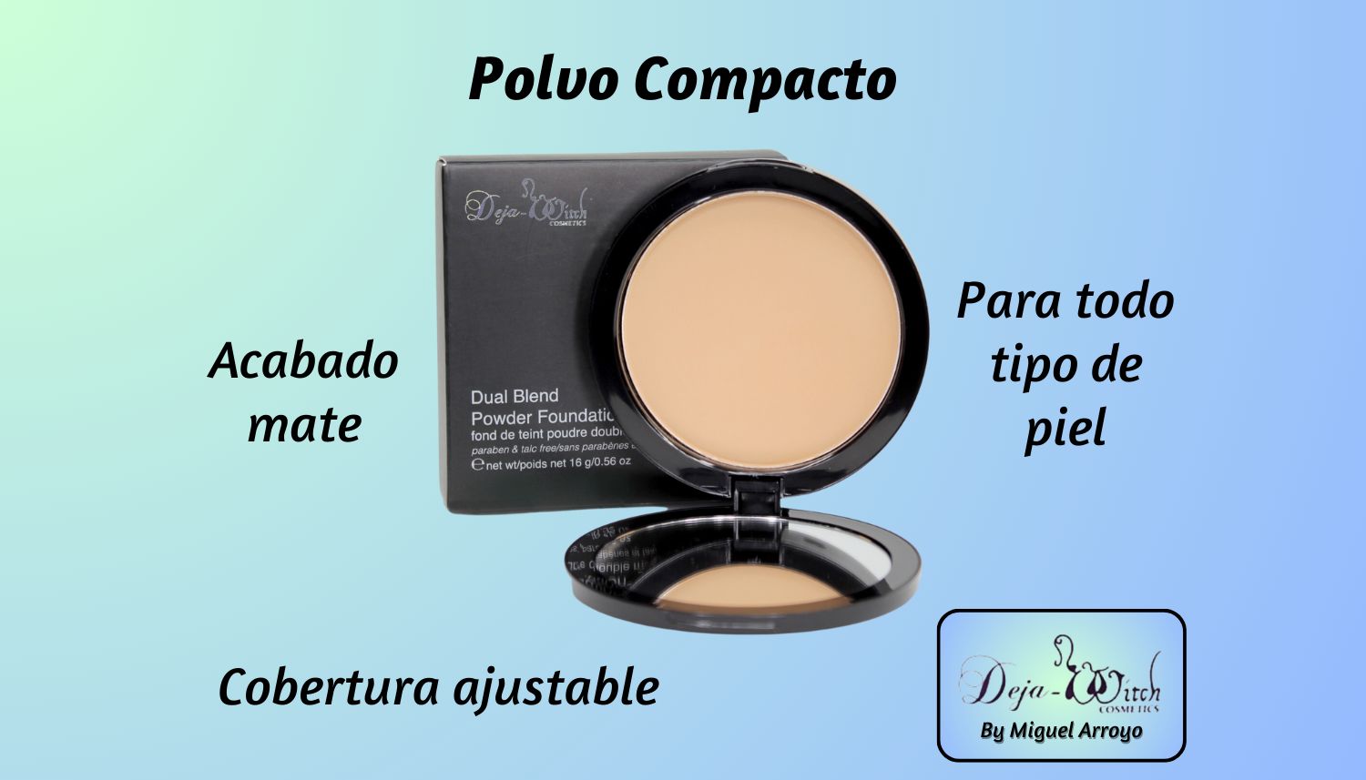 Polvo Compacto Doble Combinación - Dual Blend Powder Foundation