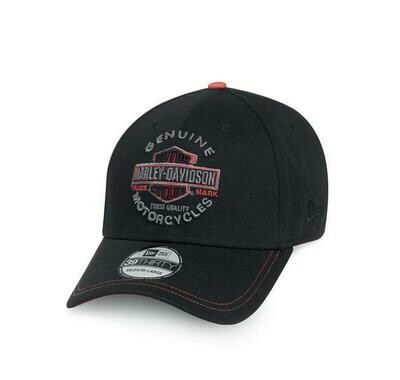 Men&#39;s - Black Genuine Trademark 39THIRTY® Cap