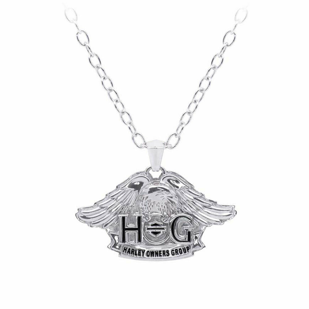 Jewelry - Men&#39;s - Sterling Silver HOG Necklace 22&quot;
