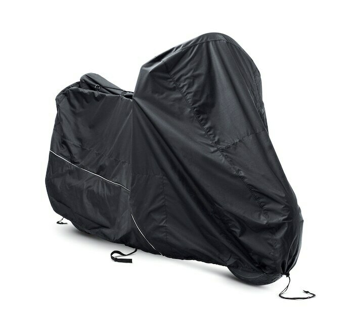 Garage - Indoor/Outdoor Black Motorcycle Cover
