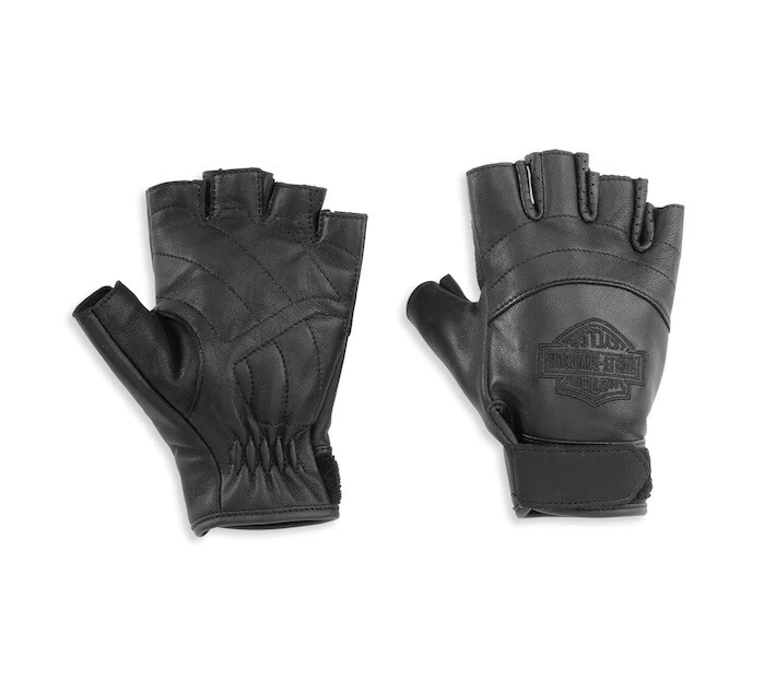 Gear - Women&#39;s Bar &amp; Shield Fingerless Leather Glove
