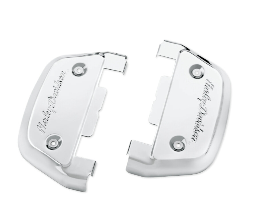 Controls - Harley-Davidson Script Passenger Footboard Covers