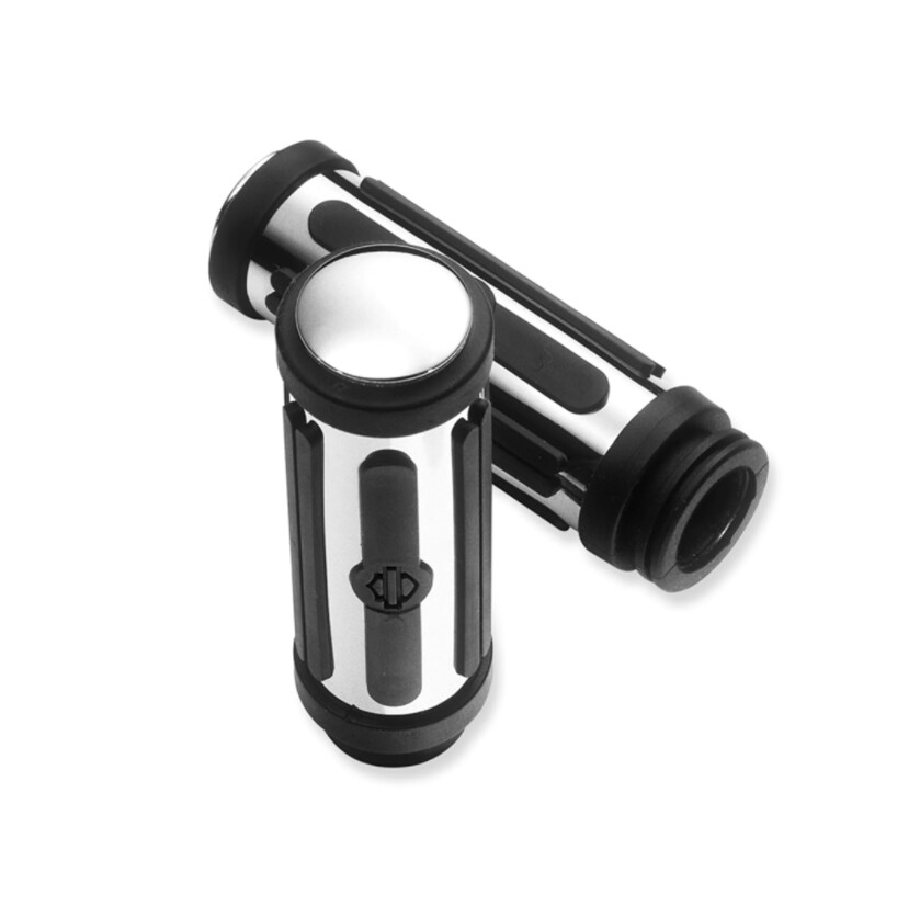 Controls - Chrome and Rubber Hand Grips