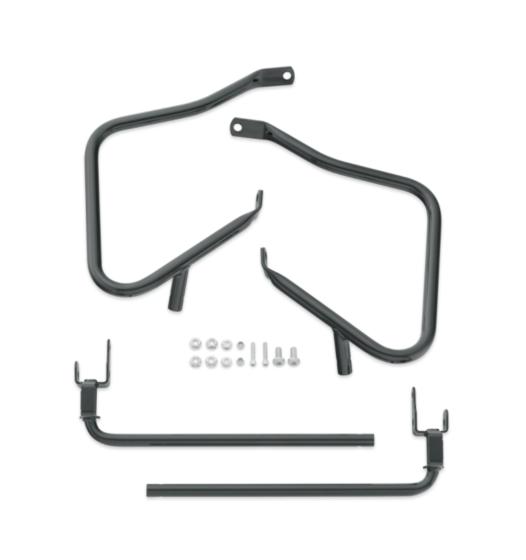 Luggage - Gloss Black Rear Saddlebag Guards