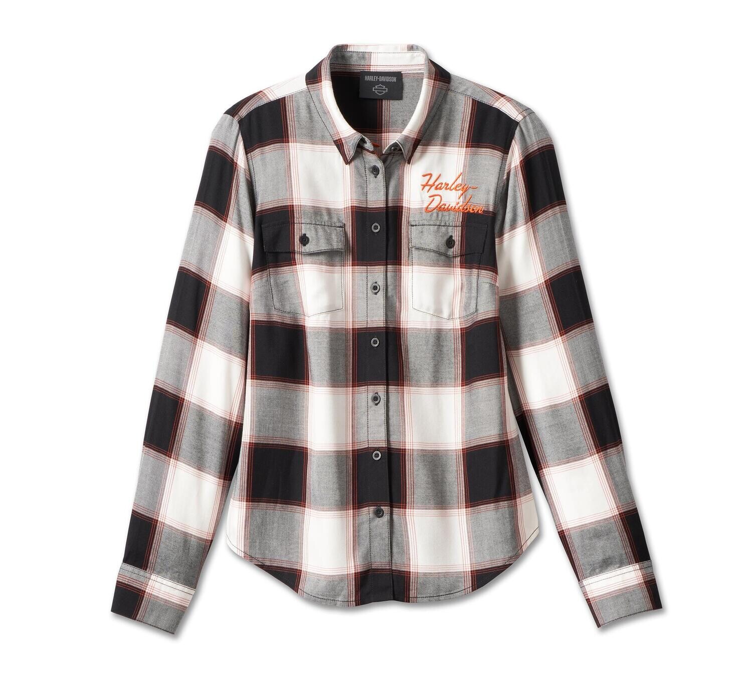 Apparel - Women&#39;s Classic Logo Plaid Shirt