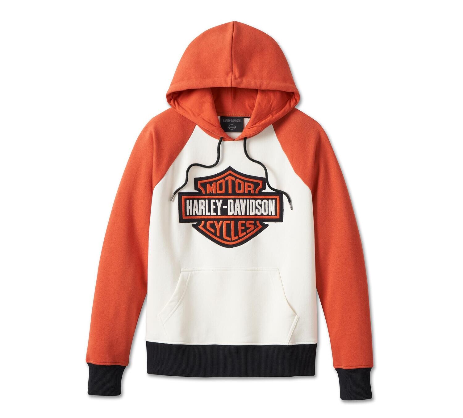 Apparel - Women&#39;s Custom Colorblock Bar &amp; Shield Pullover Hoodie