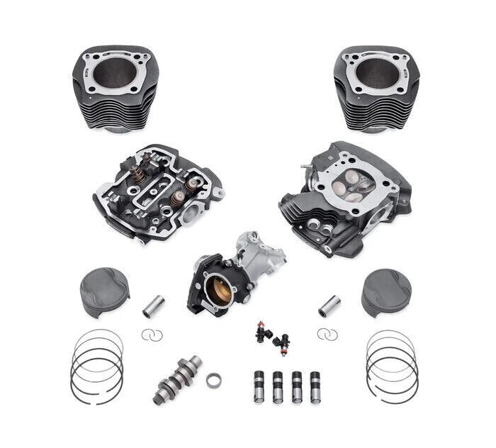 Engine - SE M8 Stage IV Kit - 114 to 117 or 117CI to 117CI - Twin Cooled - Black-Hig