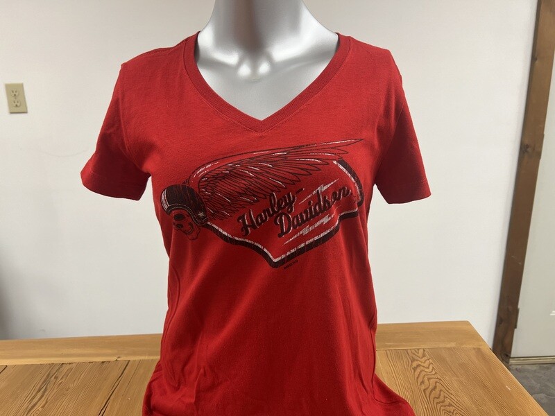 Women&#39;s Custom Shirt - Red Racer
