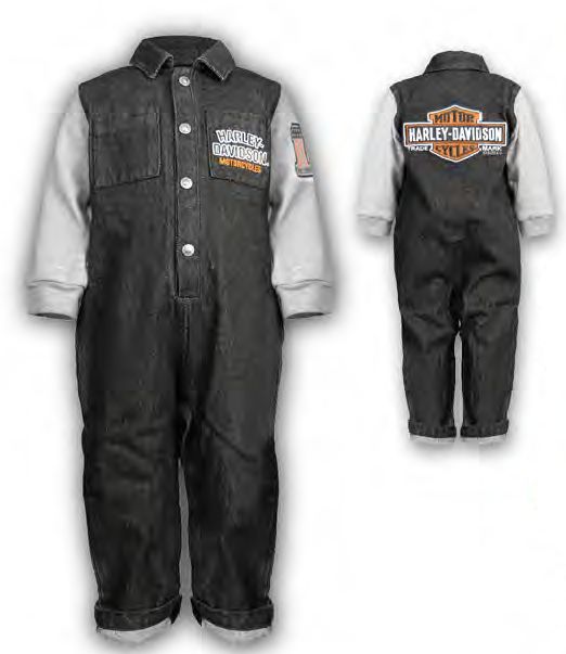 Kids Demin Work Shop Coveralls - SIZE 4/5T ONLY
