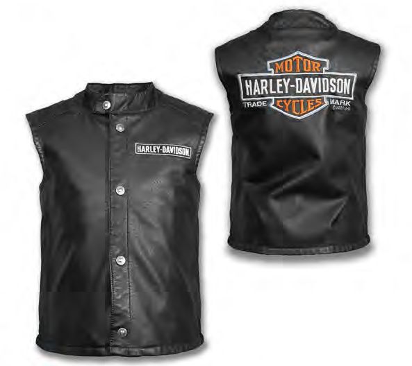 Pleather Vest - 2/3T - 4/5T