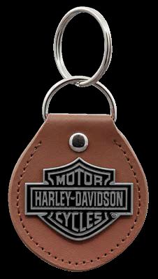 Keychain - B&amp;S Brown Vinyl Fob Chain