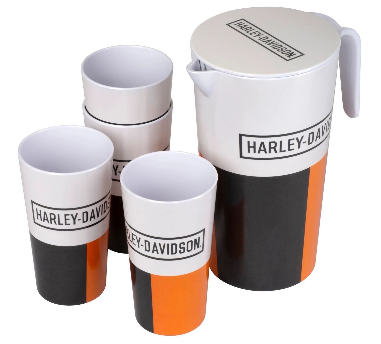 Drinkware - Retro Block Pitcher Set