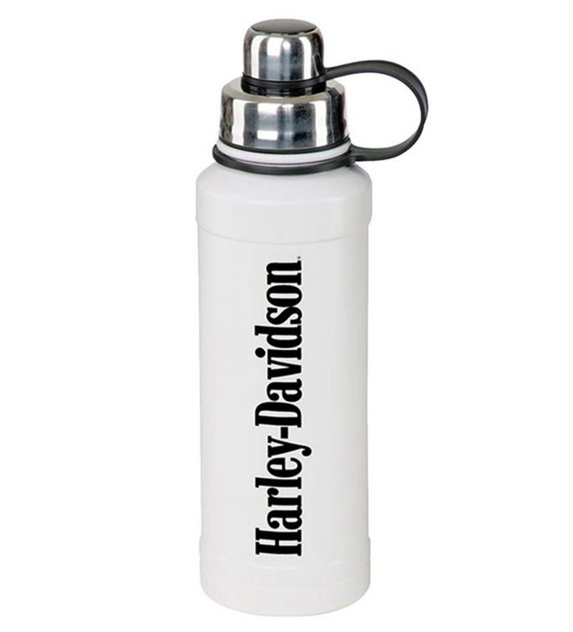 Drinkware - White Insulated Travel Bottle