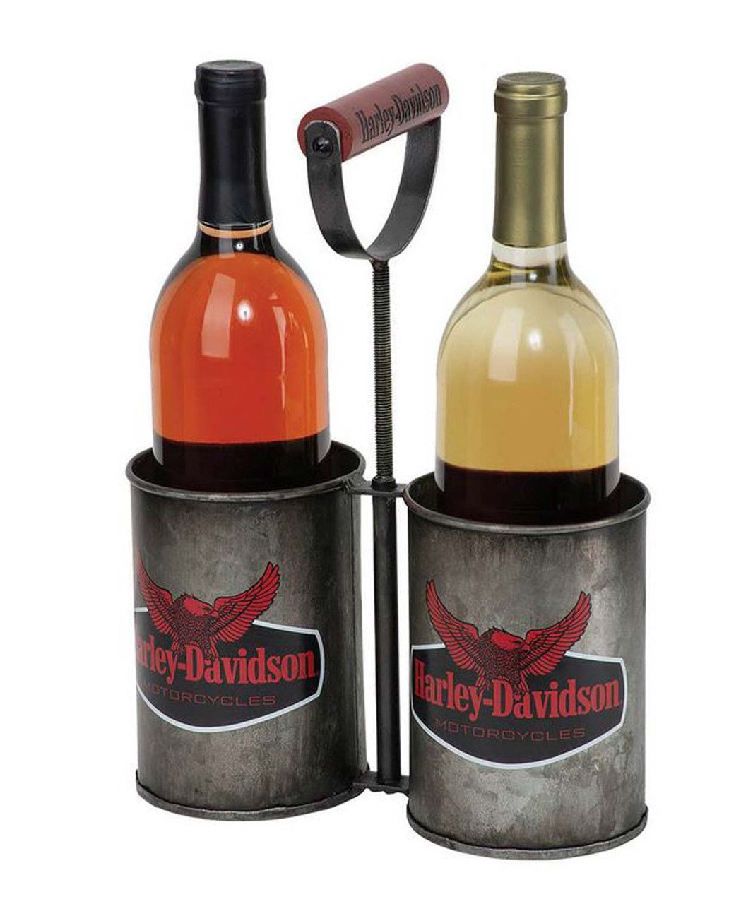 Household - Limited Edition Harley-Davidson® Custom Metal Wine Bottle Caddy