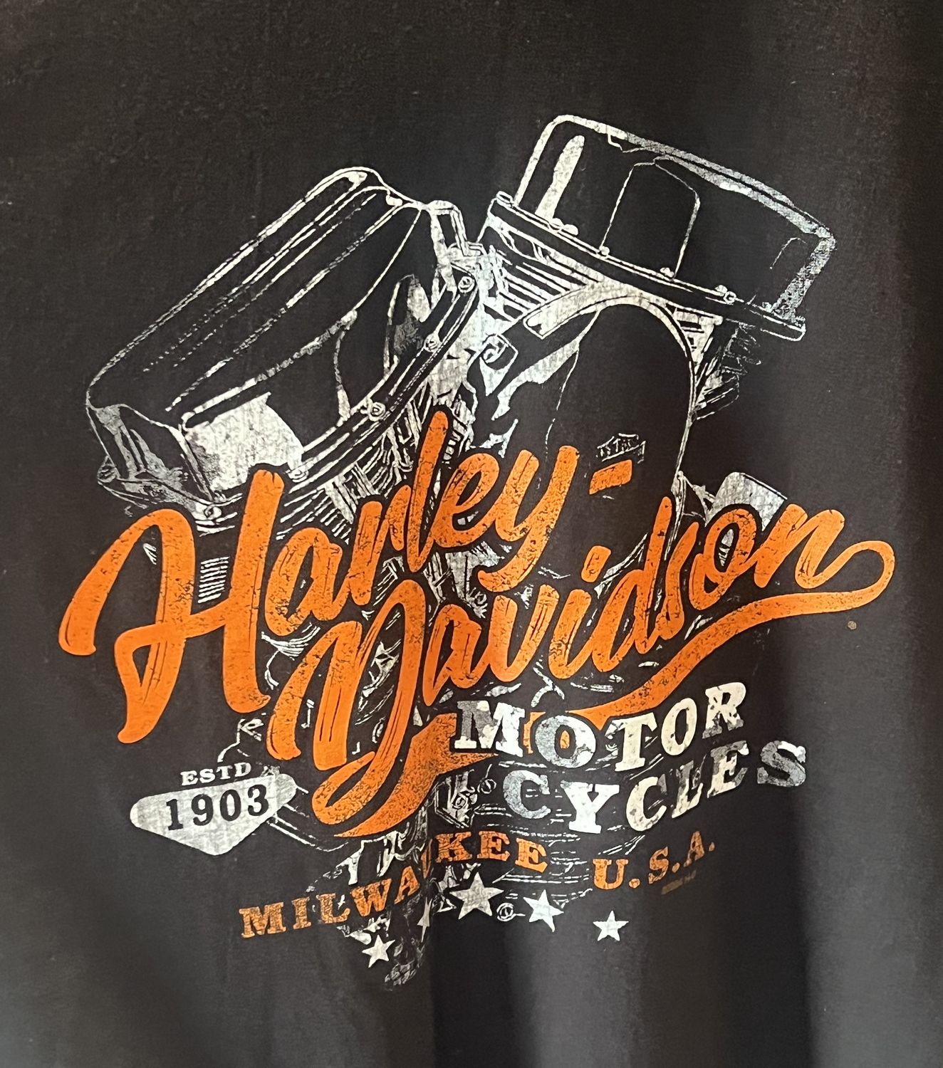 Men&#39;s Custom Tee - Panhead Outlined