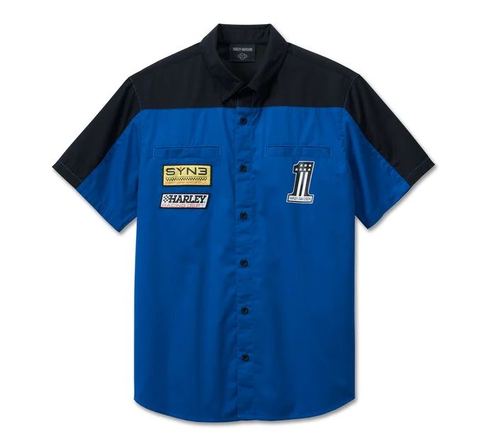 Apparel - Men&#39;s  Harley #1 Victory Short Sleeve