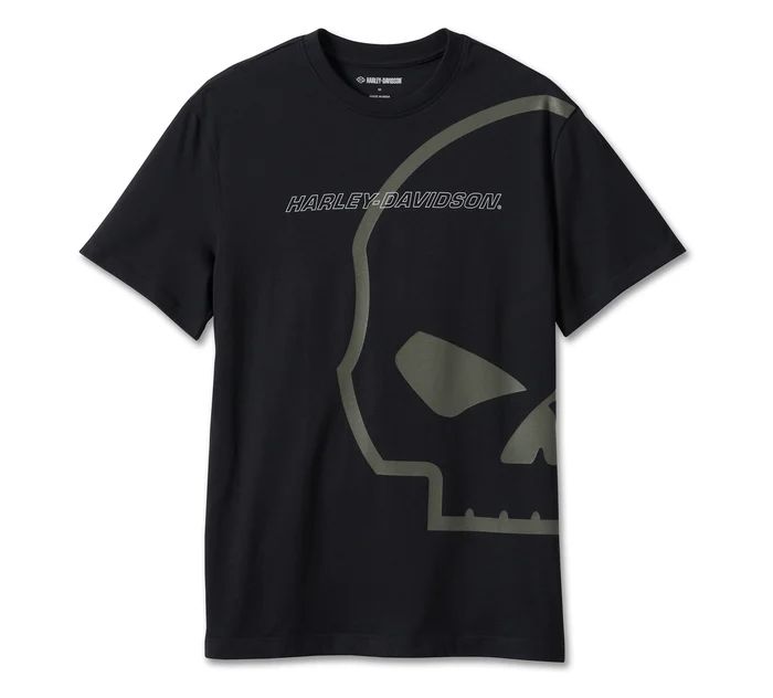 Apparel - Men&#39;s Willie G Skull Tee - SIZE MEDIUM ONLY