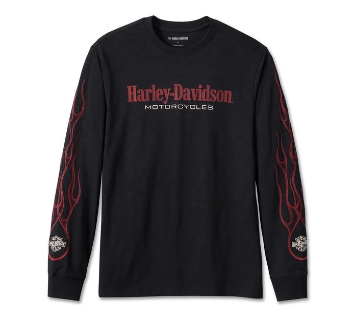 Apparel - In Flames Long Sleeve Tee- SIZE 3XL ONLY