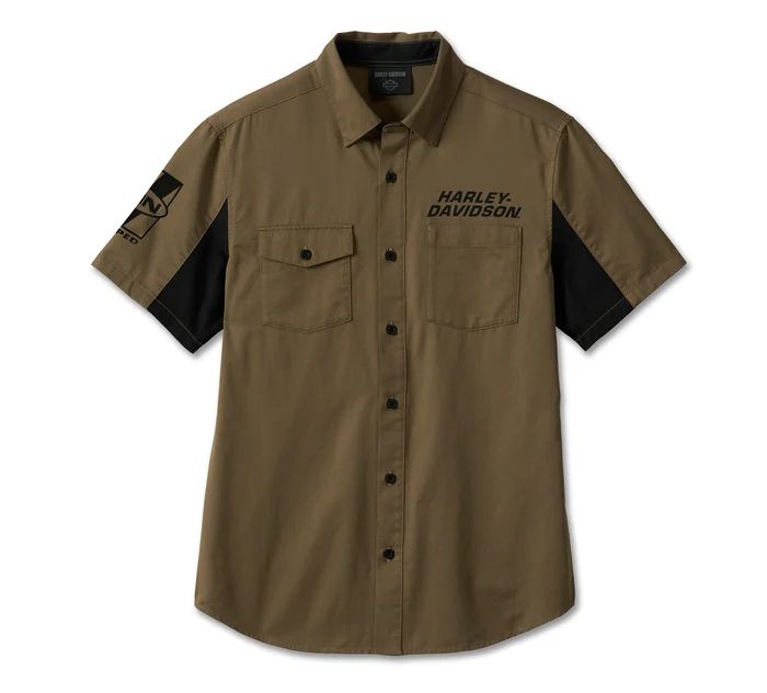Apparel - Men&#39;s Willie G Skull Short Sleeve Shirt
