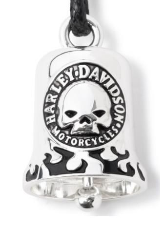 Ride Bell - Classic Willie G Skull Flames