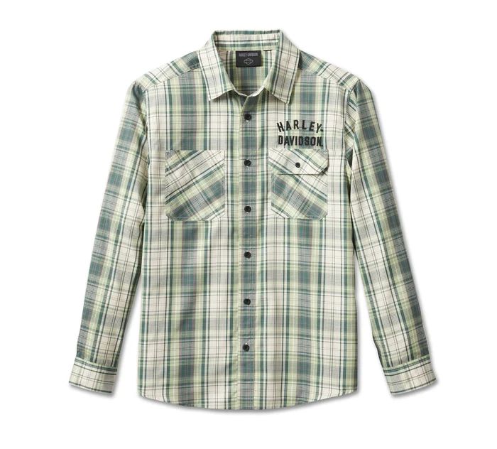 Apparel - Men&#39;s Staple Performance Shirt - Green Plaid