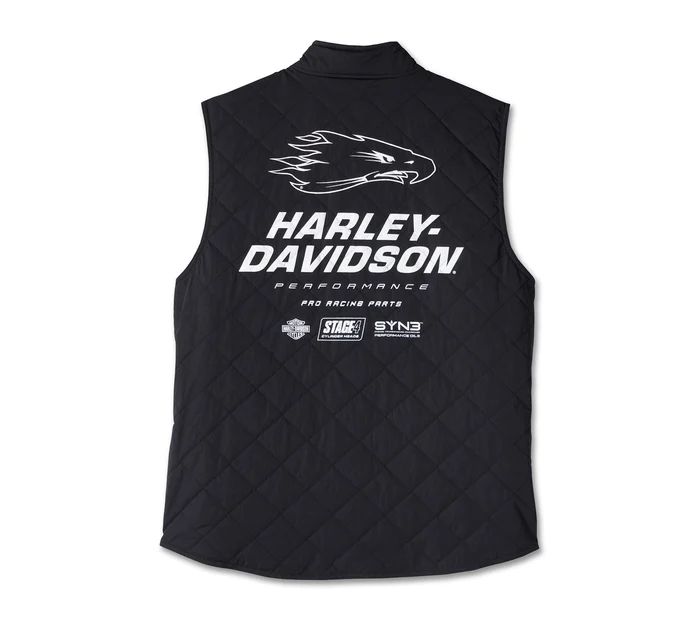 Apparel - Men's Screamin' Eagle Vest - Black Beauty