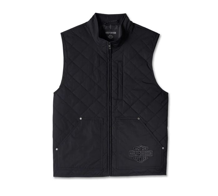 Apparel - Men&#39;s Screamin&#39; Eagle Vest - Black Beauty