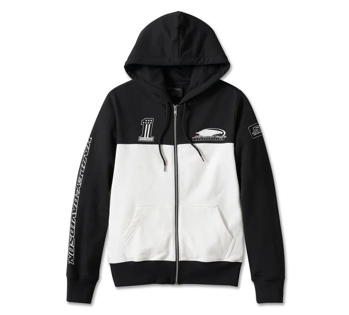 Apparel - Women&#39;s Screamin&#39; Eagle Zip Front Colorblock Hoodie