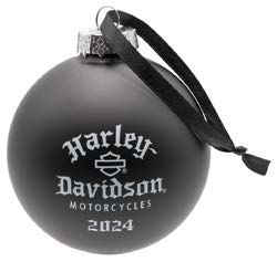 XMAS 2024 - BIKER SANTA BALL ORNAMENT 2024