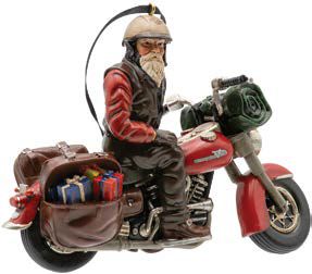 XMAS 2024 - SANTA BIKER ORNAMENT