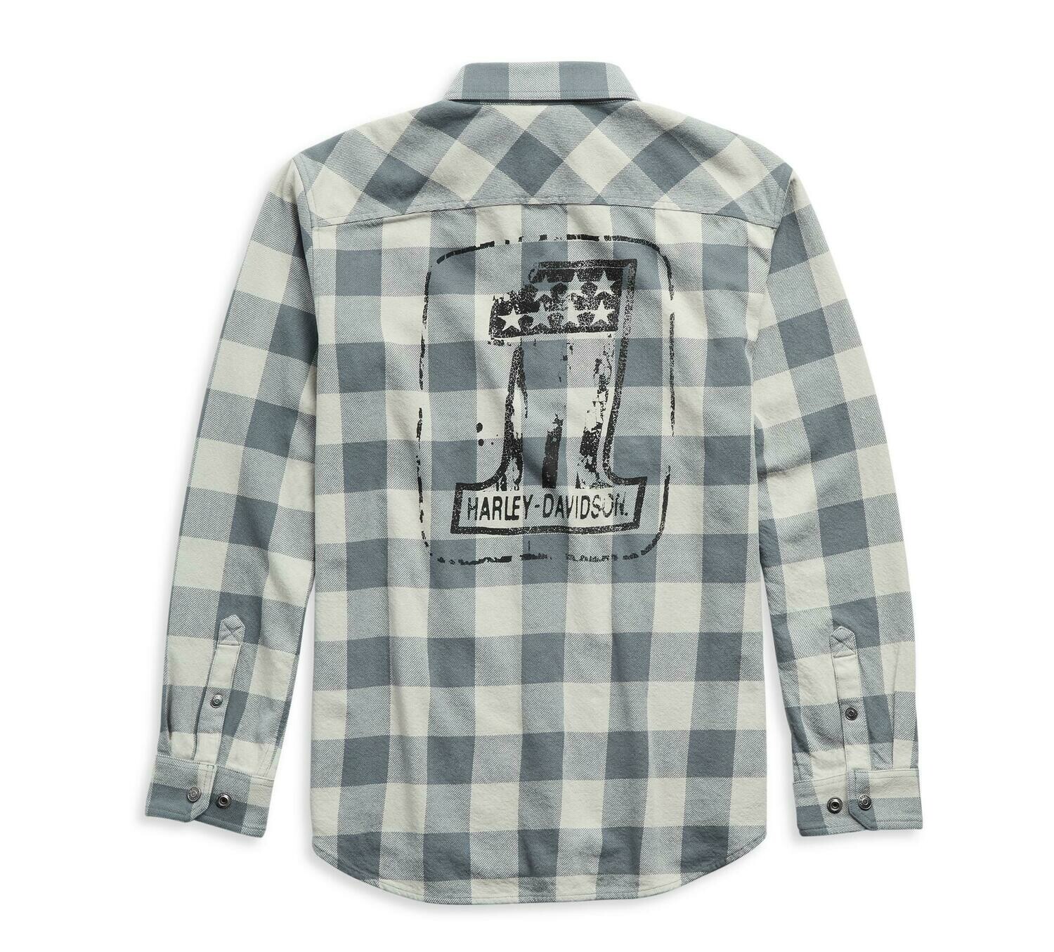Apparel - Men's #1 Logo Plaid Shirt
