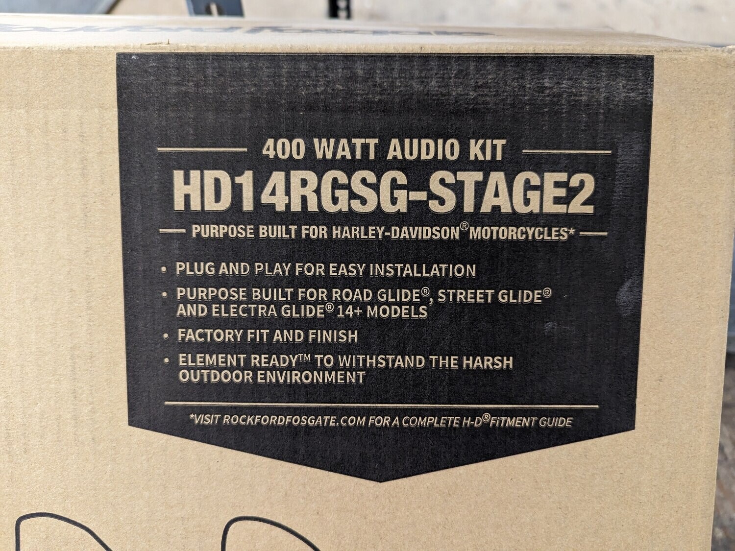 Audio -  Rockford Fosgate Stage 2 Speaker/400W Amp Kit